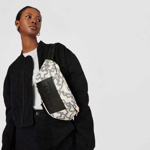 Riñonera beige Kaos Pix Soft