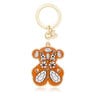 Porte-clés ourson avec bandana TOUS Gems orange