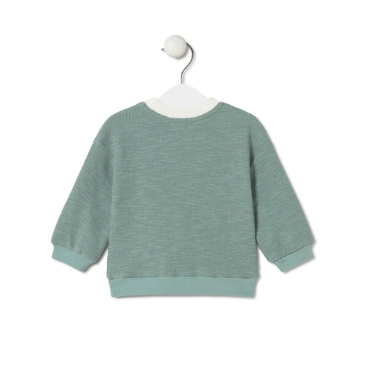 Sweatshirt Circle verde