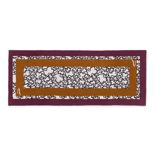 Kaos Brevia sand foulard