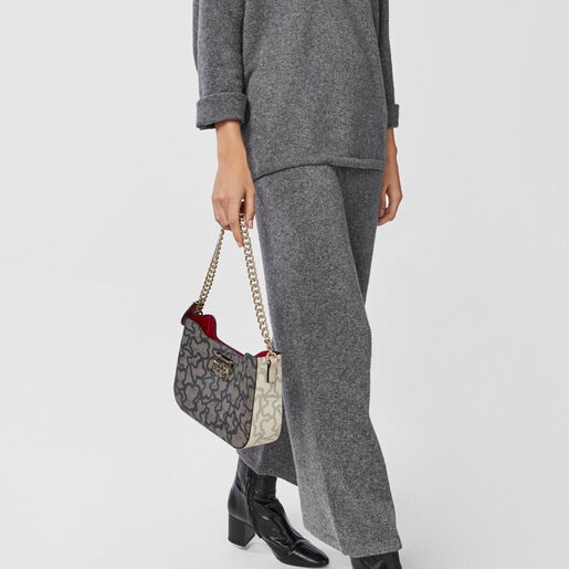 Черная сумка-багет Kaos Legacy