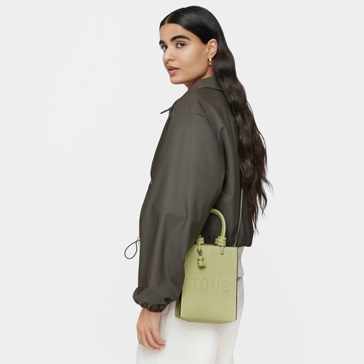 حقيبة بوب ميني باللون الأخضر من تشكيلة TOUS La Rue New