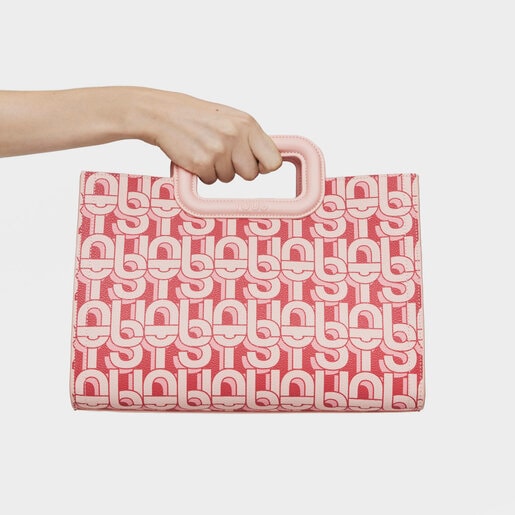 Shopper mediano Amaya coral TOUS MANIFESTO