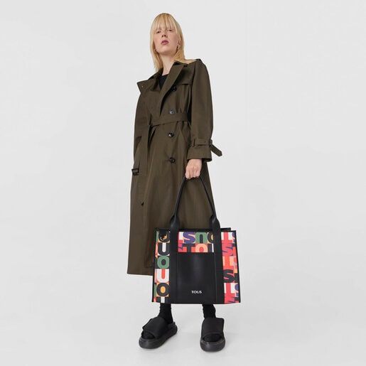 Shopping grande Amaya negro TOUS Mimic