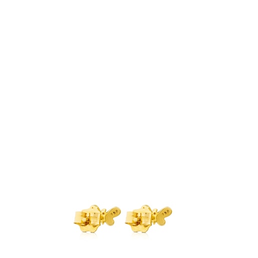 Boucles d'oreilles TOUS Bear en Or et Diamants.