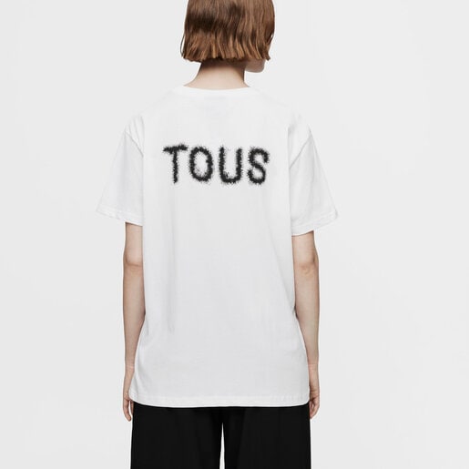 Camiseta de manga corta azul TOUS Motifs Spray