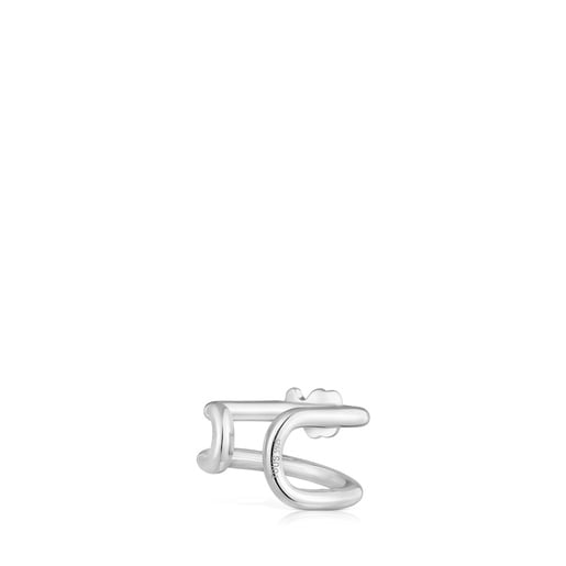 Earcuff de plata Icon Metal