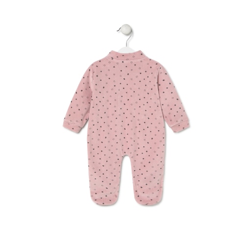 Baby pyjamas in Mini pink