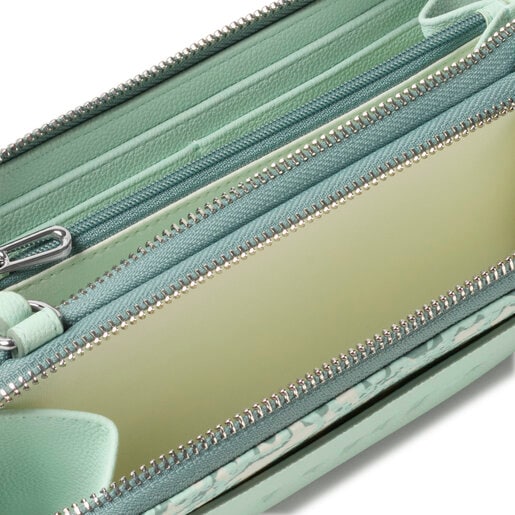 Mint green Wallet-cellphone case Kaos Mini Evolution