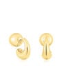 Aretes aro con baño de oro 18 kt sobre plata TOUS Balloon