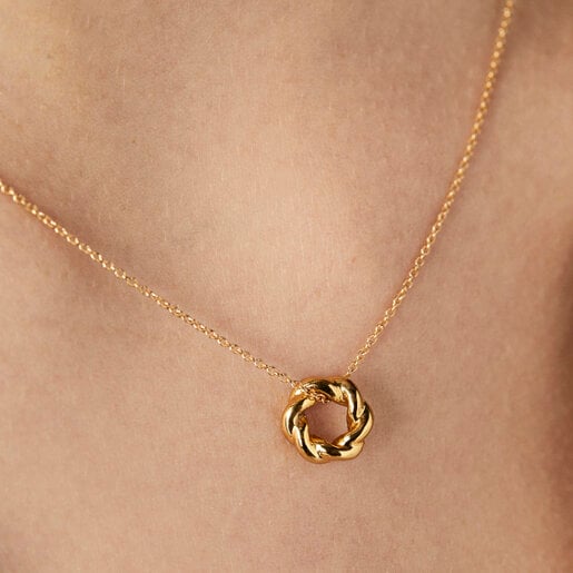 Gold Twisted Necklace