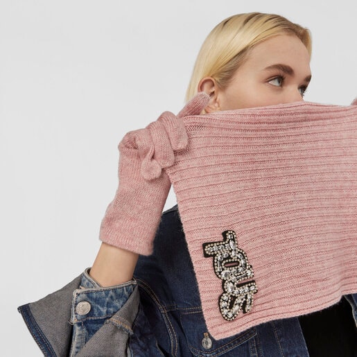 وشاح Cuarzo باللون الوردي