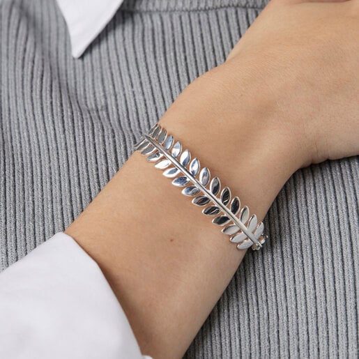 ブレスレット  Fragile Nature  リーフ  　シルバー925　　