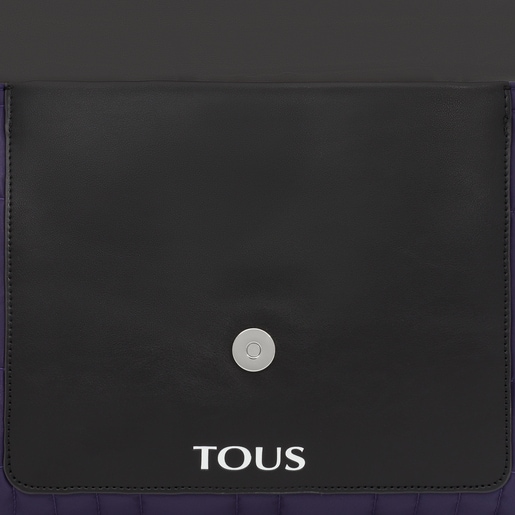 Large purple TOUS Empire Padded Crossbody bag