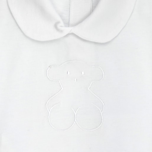 Rise baby neck body in white