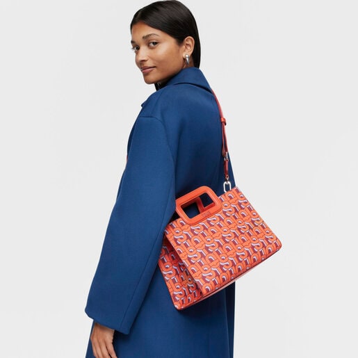 Shopper mediano Amaya taronja TOUS MANIFESTO