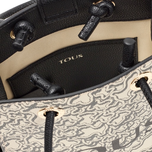 ベージュのミニハンドバッグ TOUS Kaos Mini Evolution