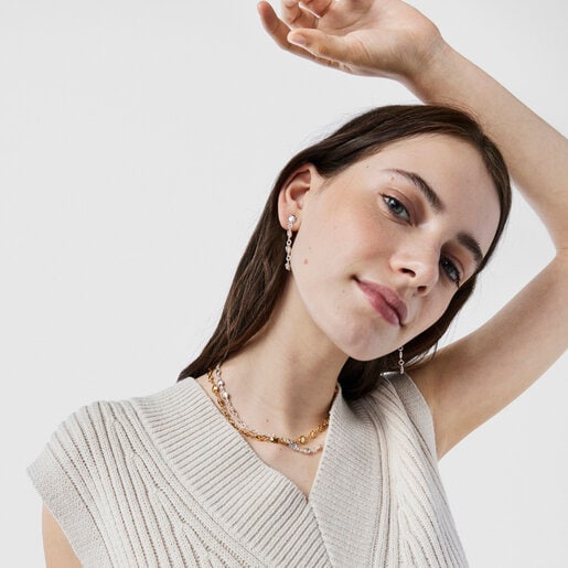 Серебряное колье Mini Icons