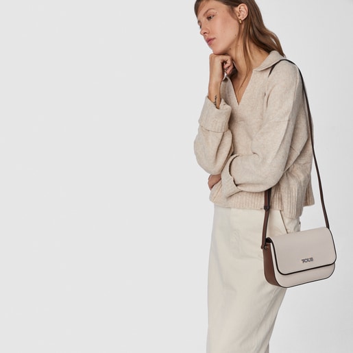 Bandolera Tous  Essencial beige y marrón
