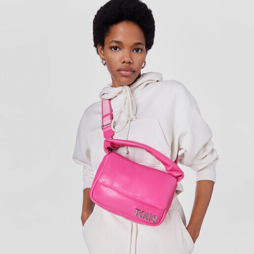 Bandolera pequeña fucsia TOUS Carol