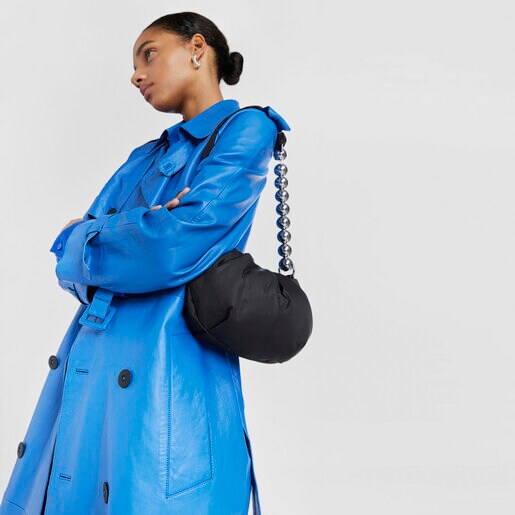 ブラックのミニバッグ TOUS Plump