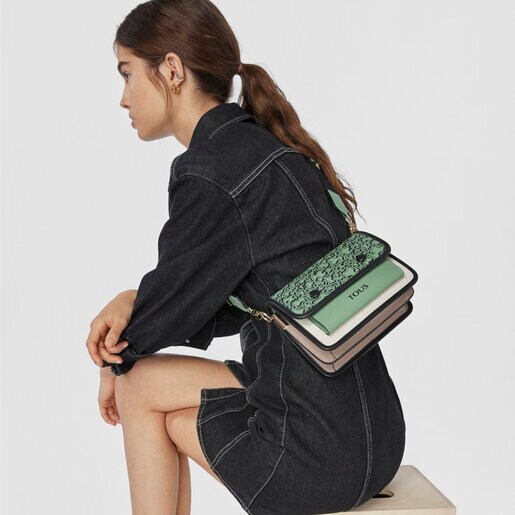 Sac à bandoulière Audree TOUS Kaos Mini Evolution petit couleur kaki