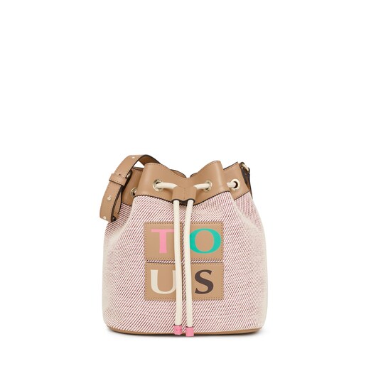 Pink TOUS Yummy Bucket bag