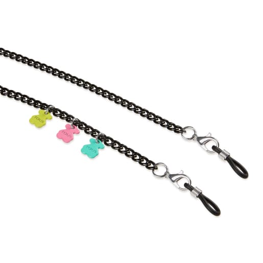 Cadena para mascarilla y gafas Bears Chain negra
