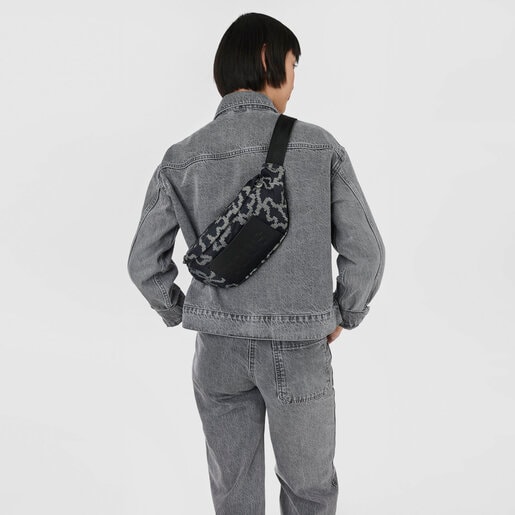 Riñonera negra Kaos Pix Soft