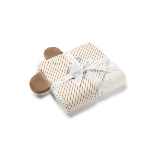 Baby bath cape in Classic beige