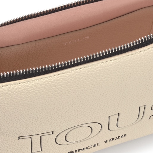 Beige Leather TOUS Empire Crossbody bag