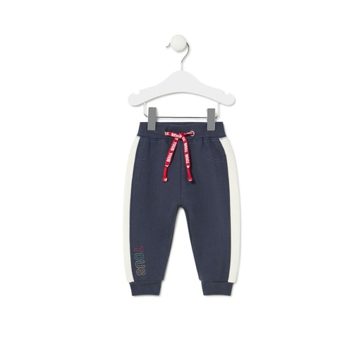 Plain navy hot sale blue joggers