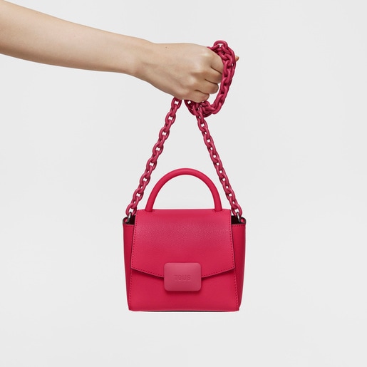 Fuchsia-colored Crossbody minibag TOUS Lucia