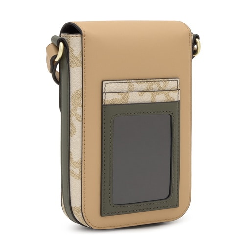 حافظة هاتف معلقة باللون الرملي من تشكيلة Kaos Icon