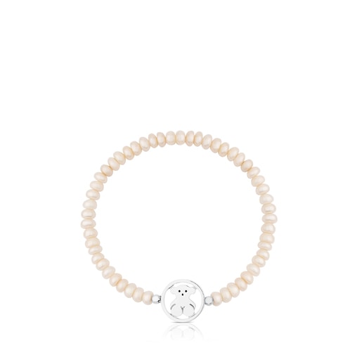 Pulsera Camille de Plata con Perlas