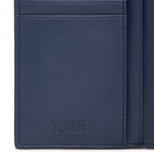 Navy blue Flap Card wallet TOUS MANIFESTO Essence