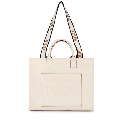 Tous Bolso shopping - beige 