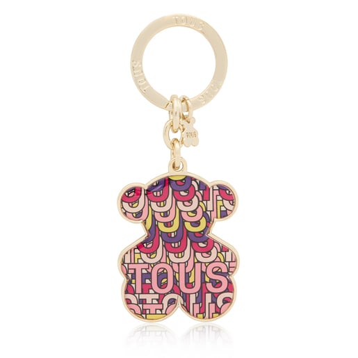 Pink TOUS Vera Bear Key ring