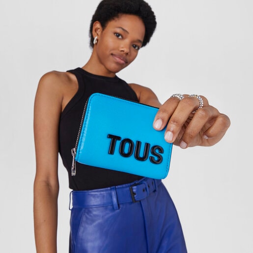 Blue Change purse TOUS Carol