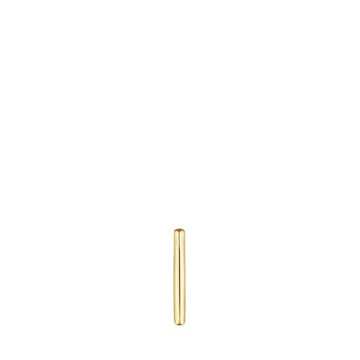 14kt gold Piercing with 6 mm bar motif TOUS Basics