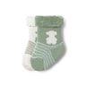 Pack of 2 pairs of baby socks in SSocks green