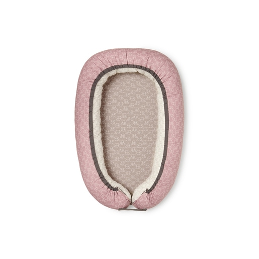 Ninho para a cama dos pais de bebé Icon cor-de-rosa
