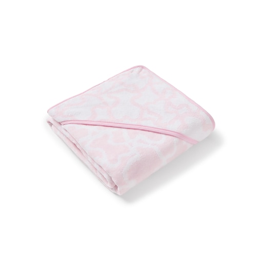 Pink Kaos toweling apron 
