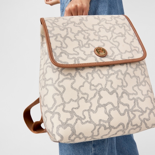 Medium sand-black Kaos New Total Backpack