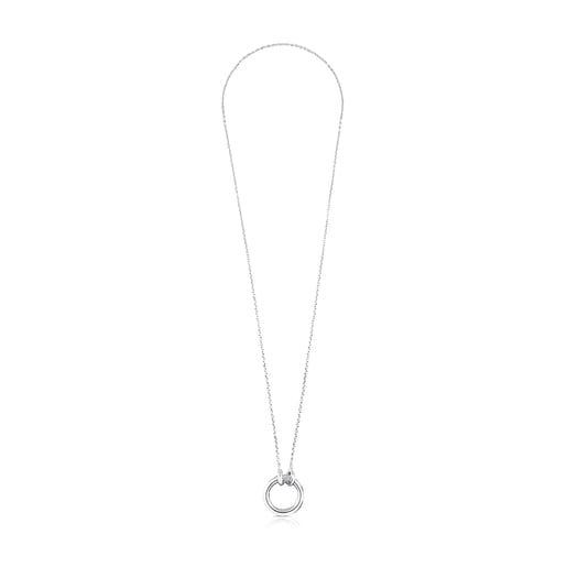 Silver TOUS Hold Necklace 1,6cm.