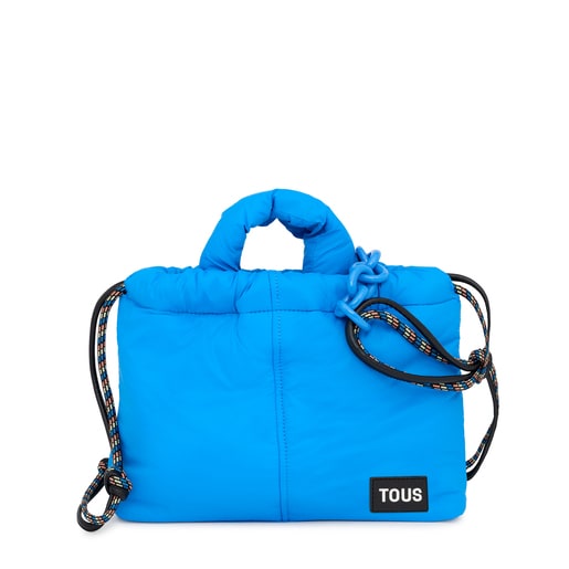 Borsa monospalla media blu TOUS Cloud Soft