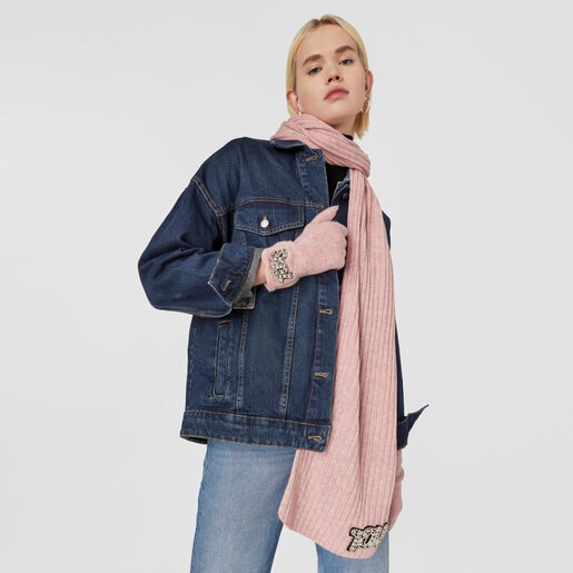 وشاح Cuarzo باللون الوردي