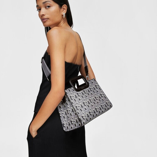 Shopper mediano Amaya negro TOUS MANIFESTO