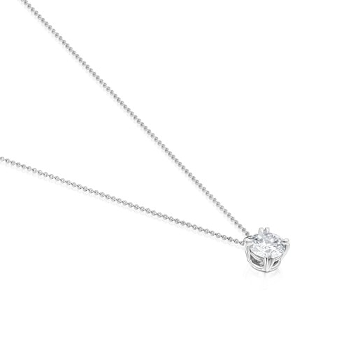 Gargantilla de platino con diamante talla brillante creado en laboratorio 1,50 ct TOUS Essentials LGD