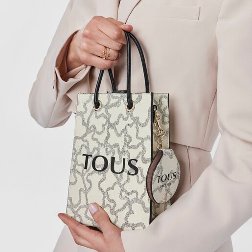 Étui miroir avec sangle Kaos Legacy beige